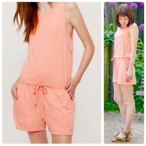 NWOT Ann Taylor Loft - Lou & Gray romper in terry cloth.